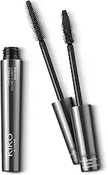 KIKO MILANO, Twistable Volume & Length Mascara, Rímel 2 em 1, Cor Preta
