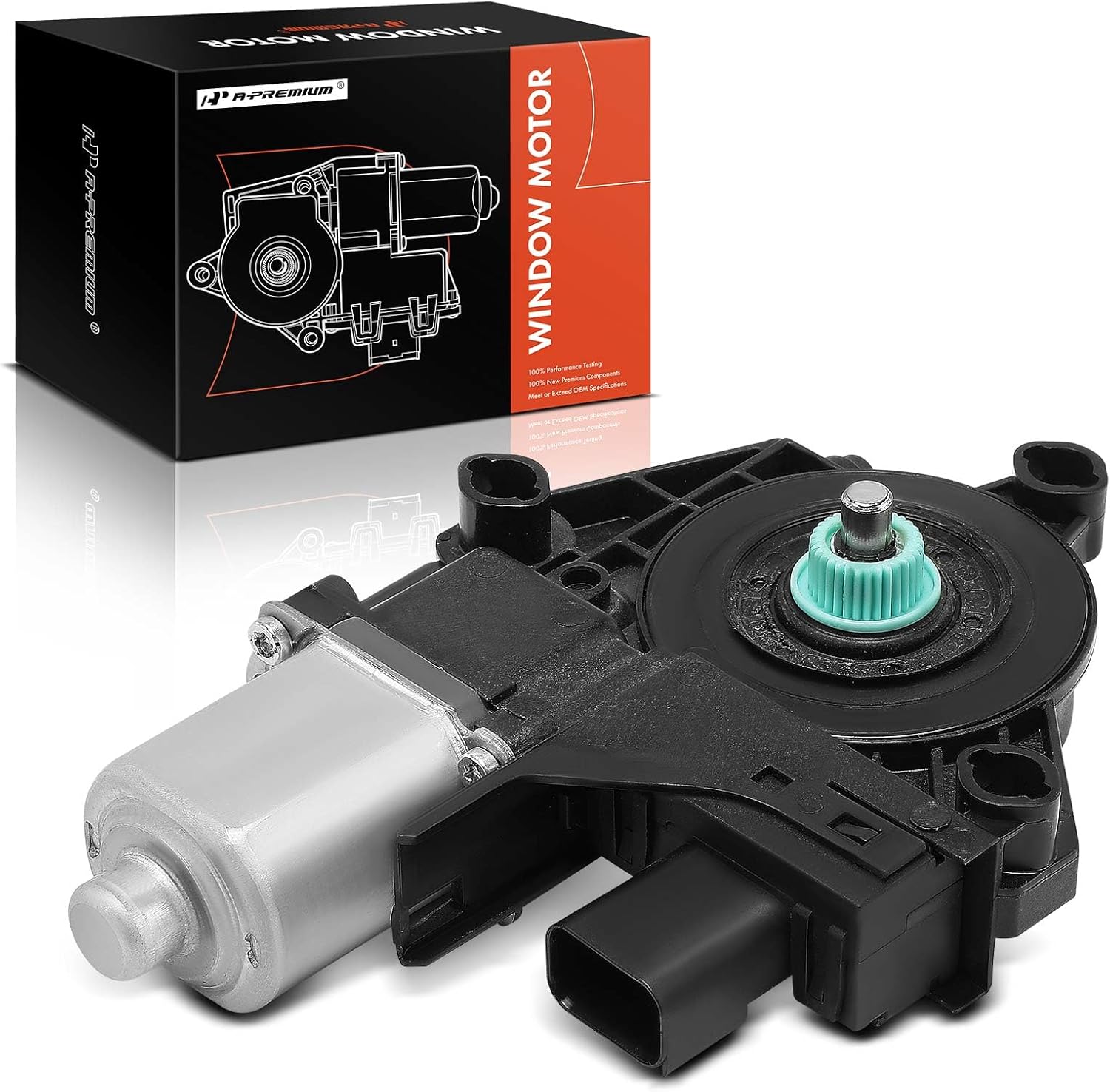 A-Premium Power Window Lift Motor Compatible with Jeep Grand Cherokee 2011-2021, Cherokee 2014-2021 & Dodge Durango 2011-2021