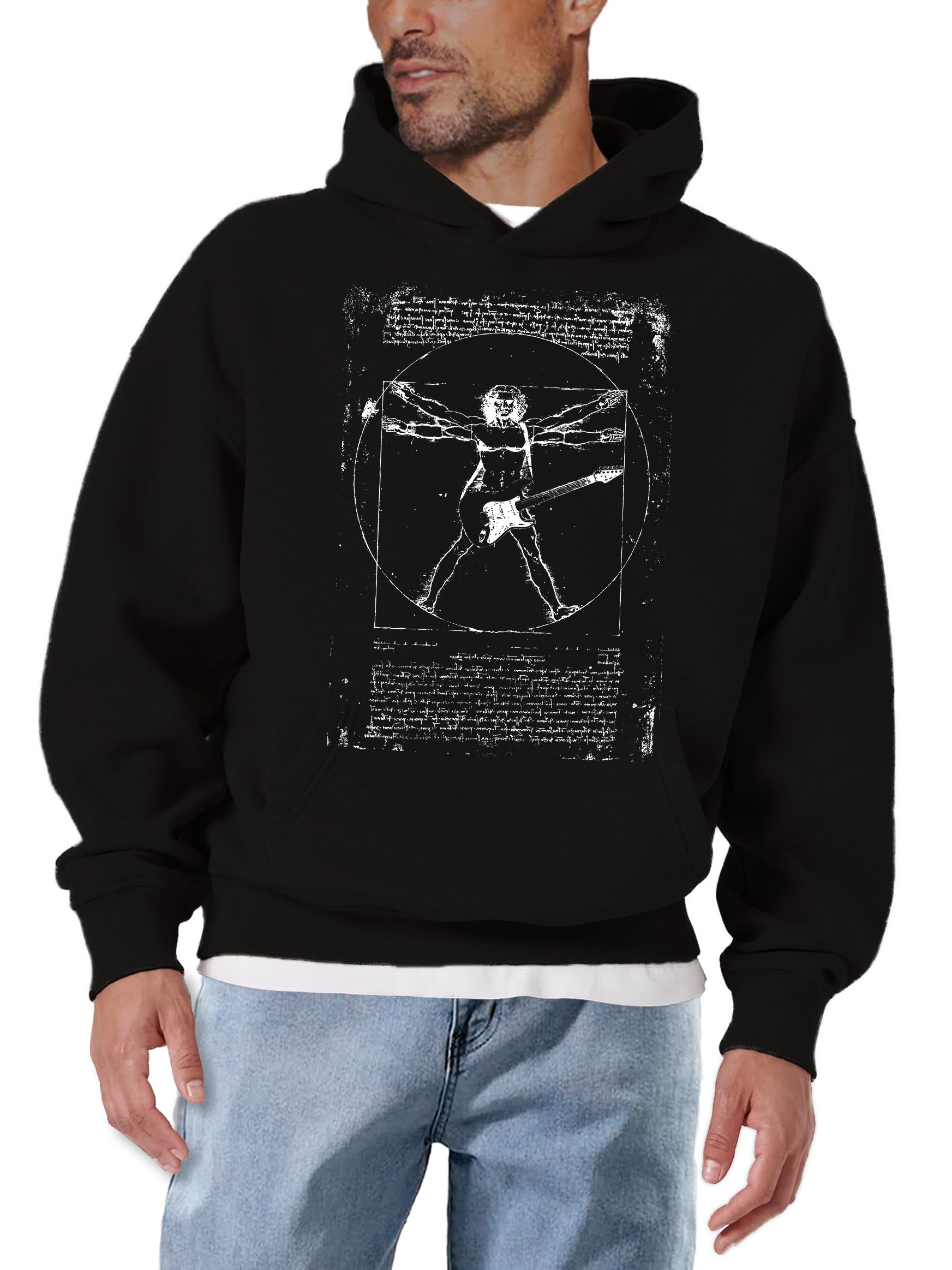 Makaya Sweat A Capuche Homme - Pull Da Vinci Rock