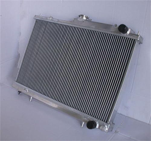 Miniatura 2 de Radiador de aluminio de 2 filas de 2.047 in para Skyline R33 R34 GTR GTS-T GTST RB25DET Manual MT 94-98 1994 1995 1996 1997 1998 Reemplazo