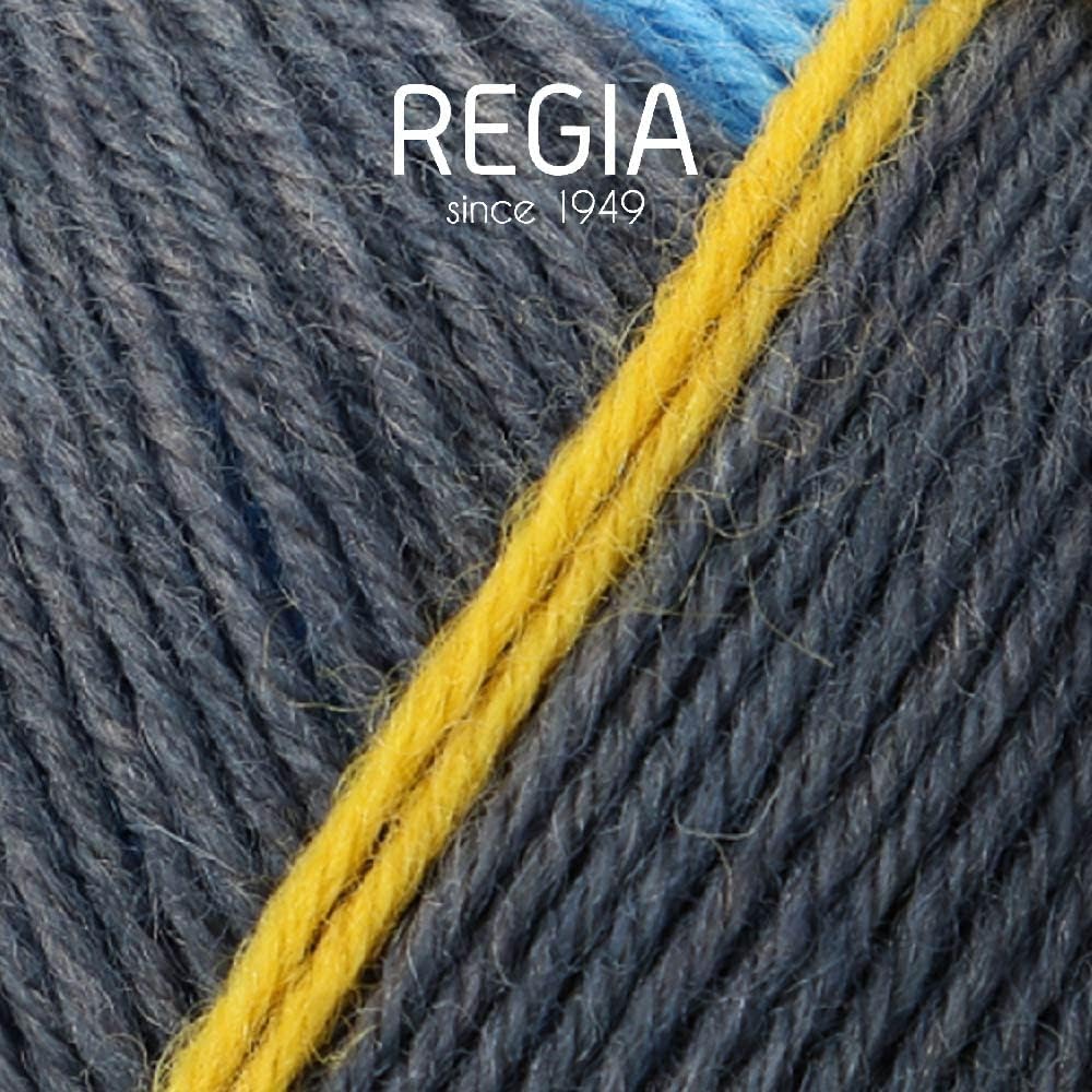 Regia 4-ply Yarn - Pairfect A&C Design 6818 - Blue
