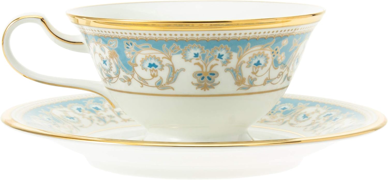 Noritake Y59587/H-469 Cup & Saucer (For Both Coffee/Tea), 8.7 fl oz (220 cc), Armand Bone China