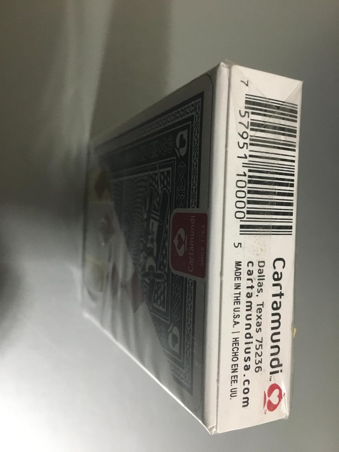 Cartamundi 10 Ace Poker Playing Cards Assorted Colors