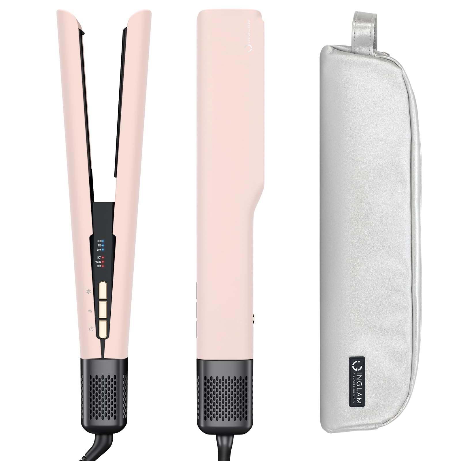 IG INGLAM Air Straightener Pink