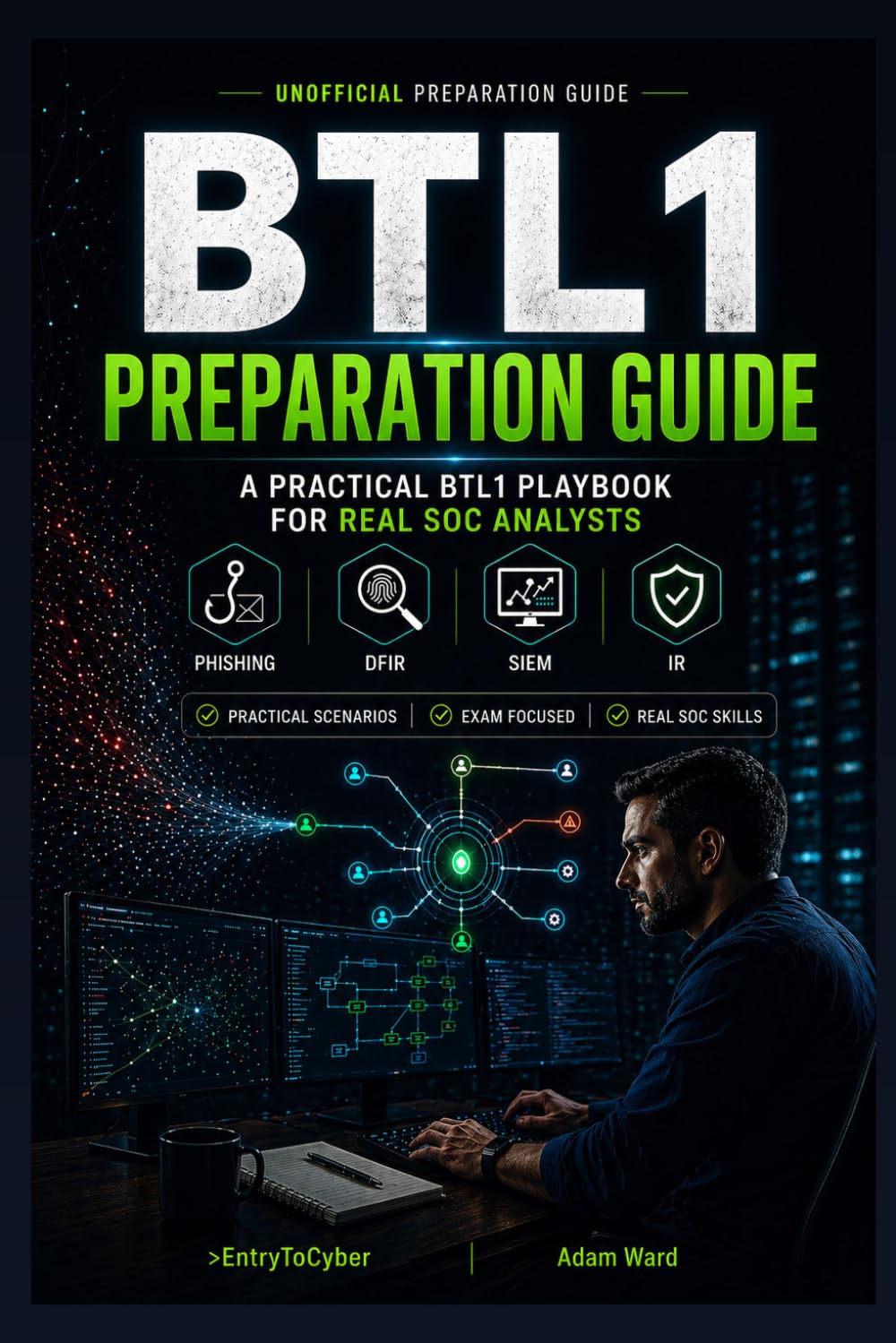 BTL1 Preparation Guide: A Practical Blue Team Playbook for Real SOC Analysts (EntryToCyber Cybersecurity Career Series)