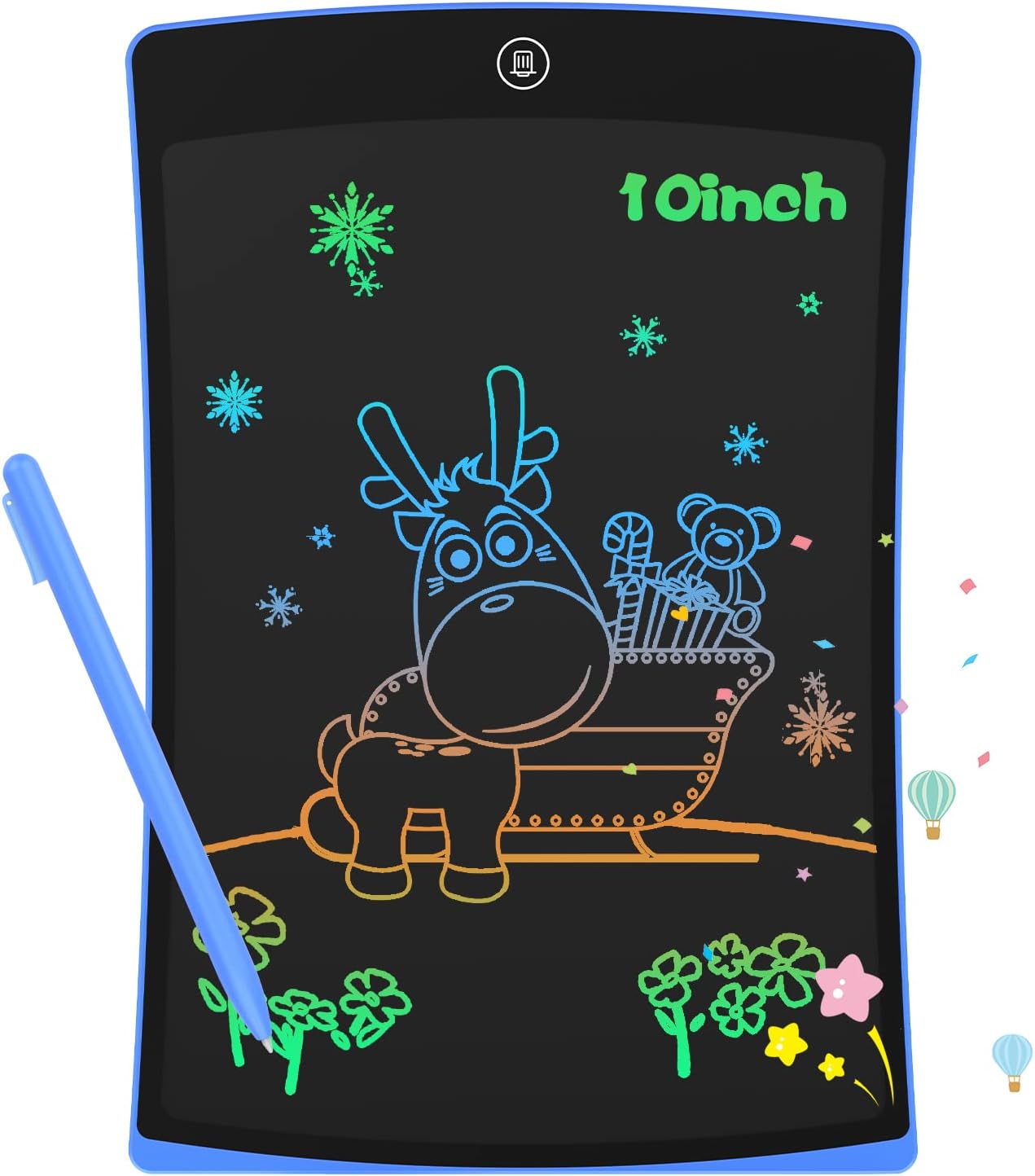 2 Tablettes De Dessin LCD 4.5" Pour Enfants - Style Requin, Portable, Écran Couleur, Cadeau Pour 2-7 Ans