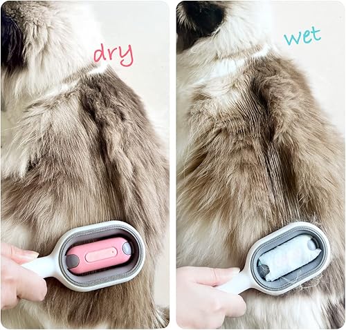 Miniatura 9 de Petgravity Fuente de agua inteligente para mascotas y cepillo para gatos Petgravity