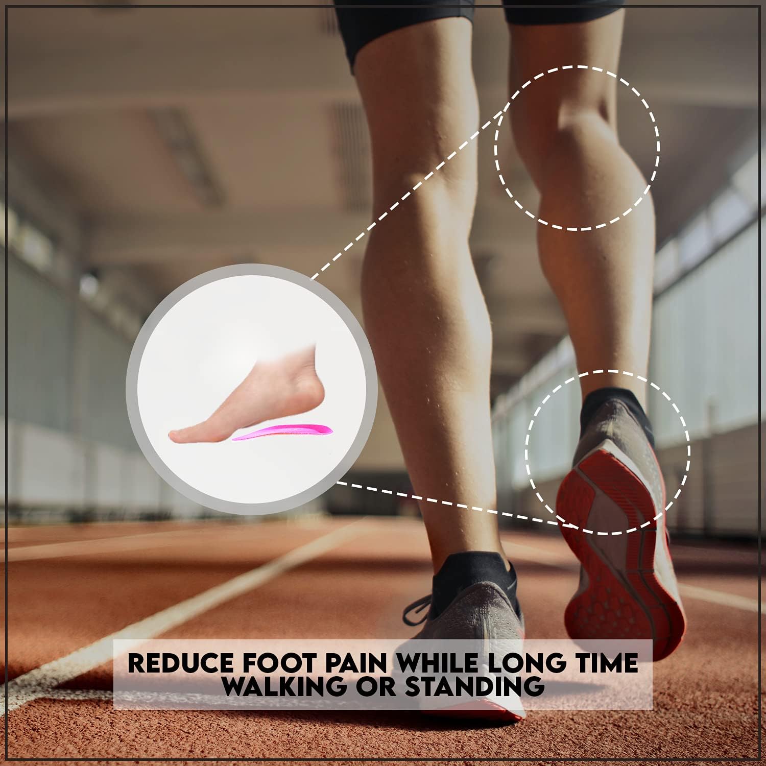 Softior Women’s Comfort Memory Heel Cushions Cups Pads for Heel Pain,Heel Spur Plantar Fasciitis Relief;3-Pack Removable Shoe Inserts for Walking Flat Shoe Boot Sandal to Relieve Foot Pain (Size: 5-8) : Health & Household