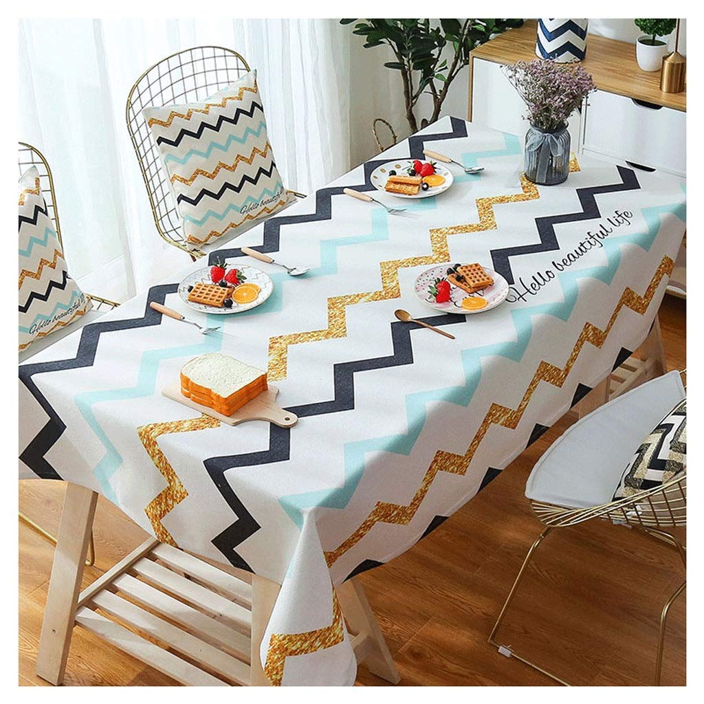Nappe rayée rectangulaire 120x120cm UYDJAKX élimine le désordre visuel