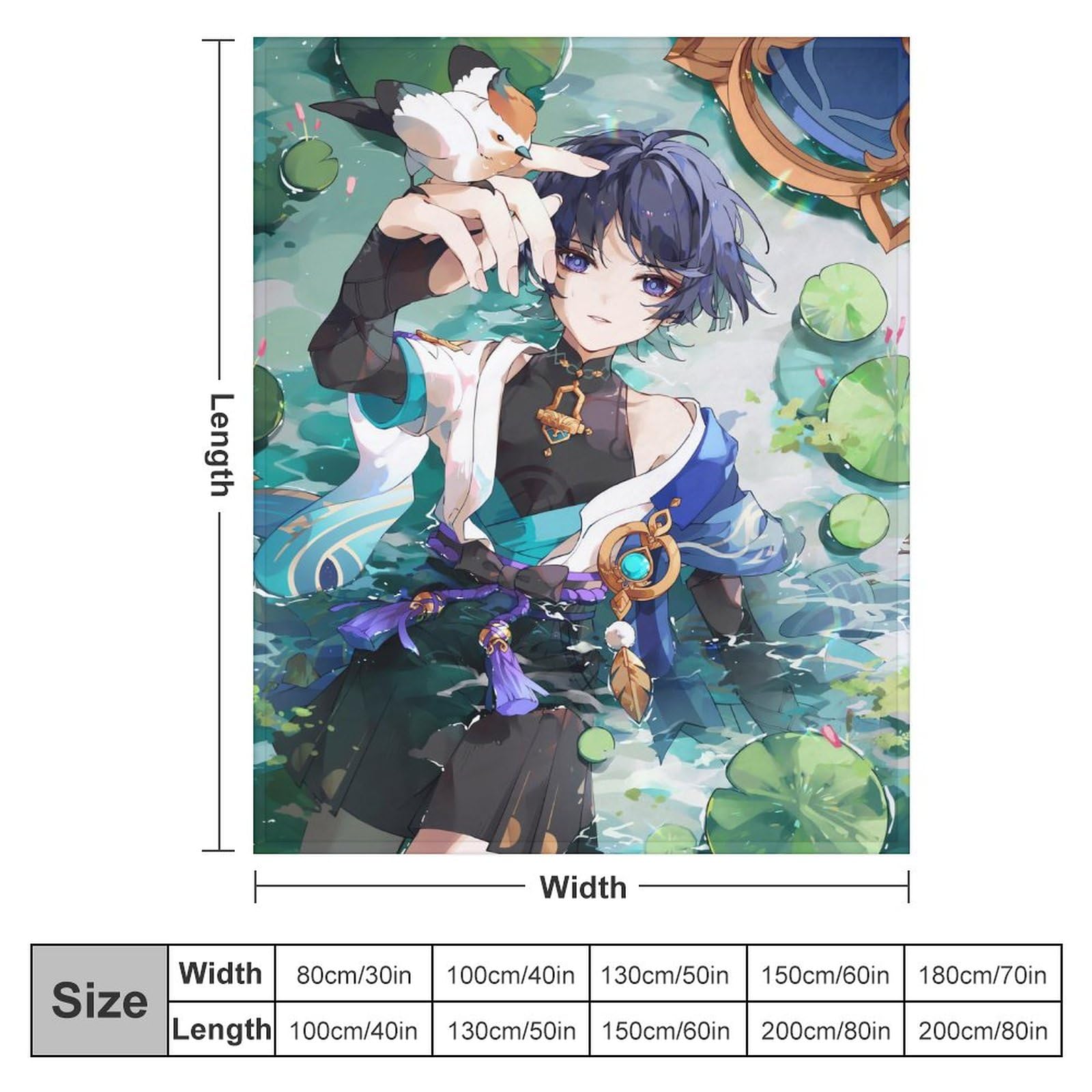 原神　ブランケット Amazon｜原神-ピンクの髪の蛍ブランケット 毛布40