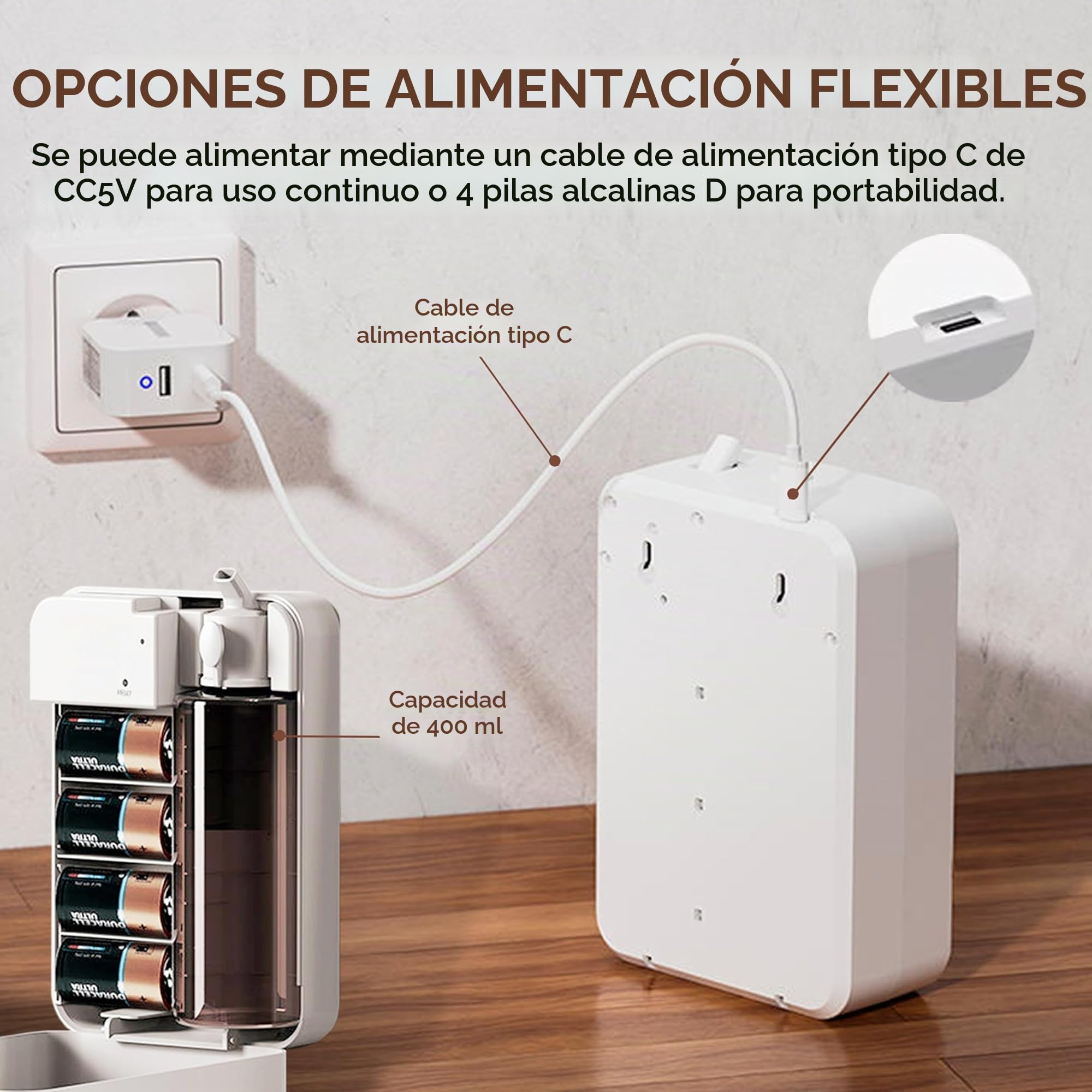 ALMA® Difusor & Humidificador de Aceites Esenciales – Perfume de Ambiente Ultra-Performante para Grandes Superficies hasta 200 m² – Tecnología Silenciosa, Programación Inteligente y Diseño Elegante