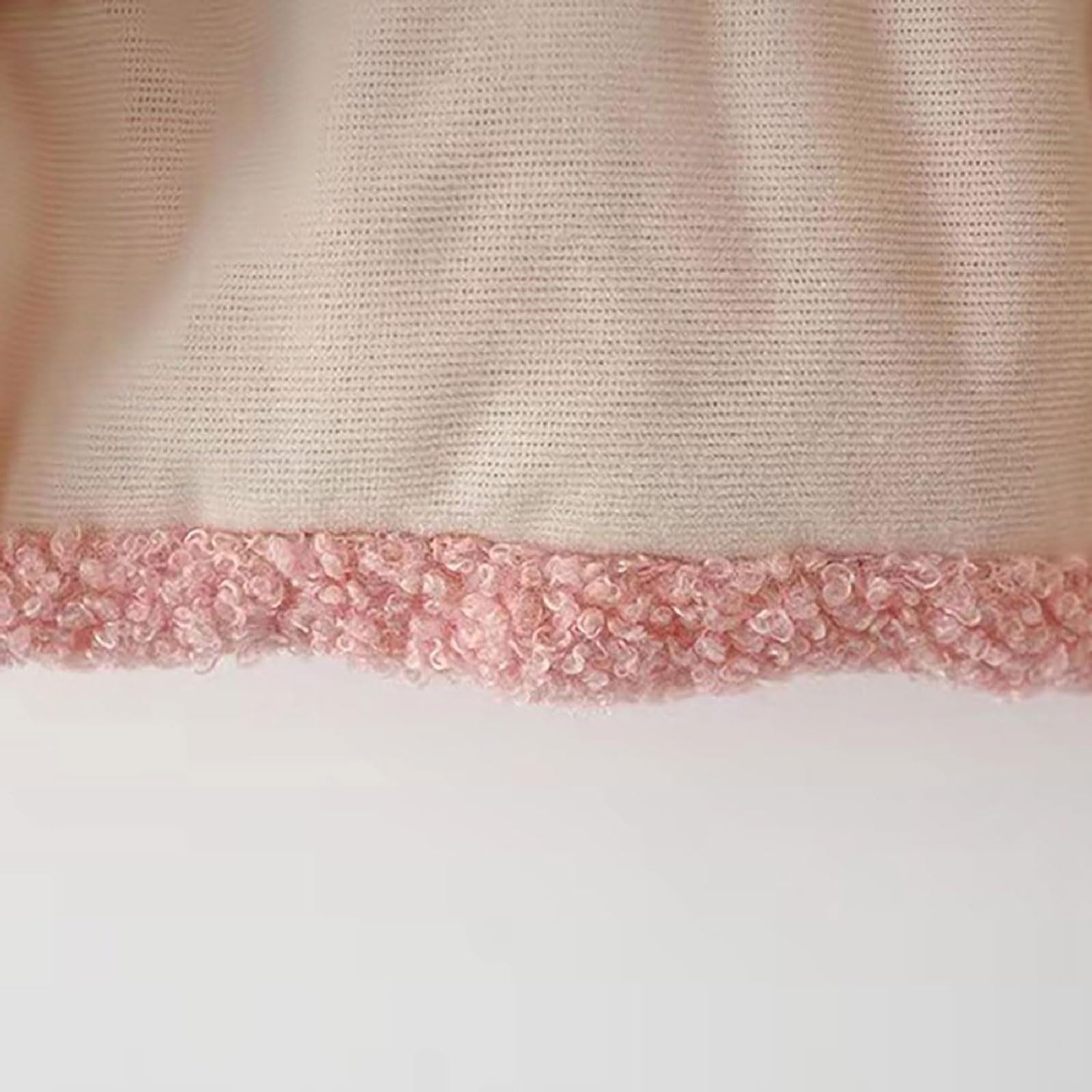 Abrigo cálido para niños pequeños, Abrigo Grueso de Pelo Largo para niñas, Capa con Cremallera y Orejas de Conejo, Abrigo Largo con Capucha para otoño e Invierno