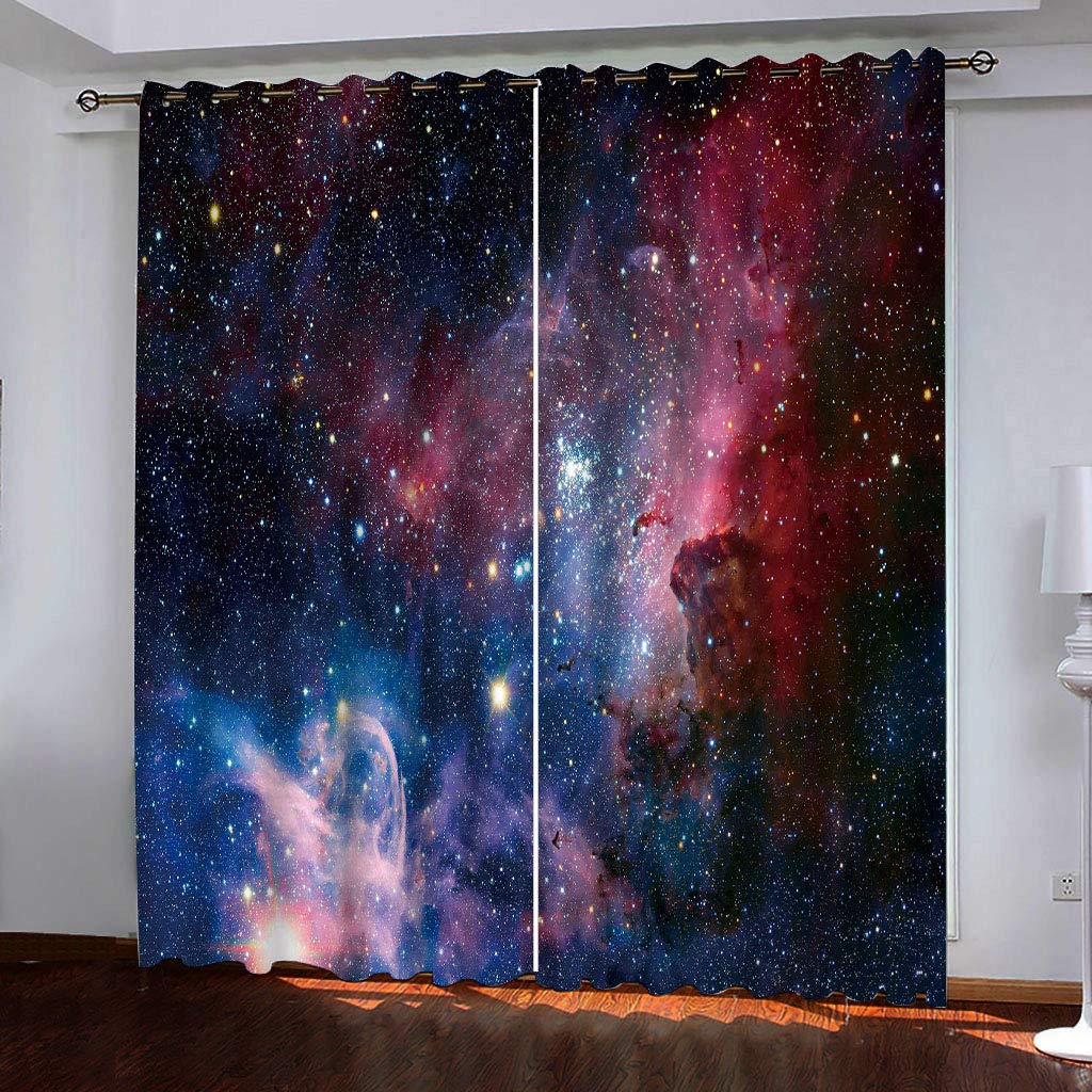 Rideaux et draperies isolant thermiques occultants 132x145 cm