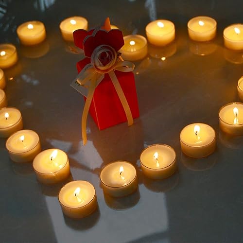 Miniatura 6 de Velas de cera de abeja amarilla natural, 12 unidades, vela orgánica, aroma natural, sin humo, combustión limpia