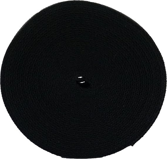 Trimz Heavy Duty Webbing 10mtr x 25mm Black