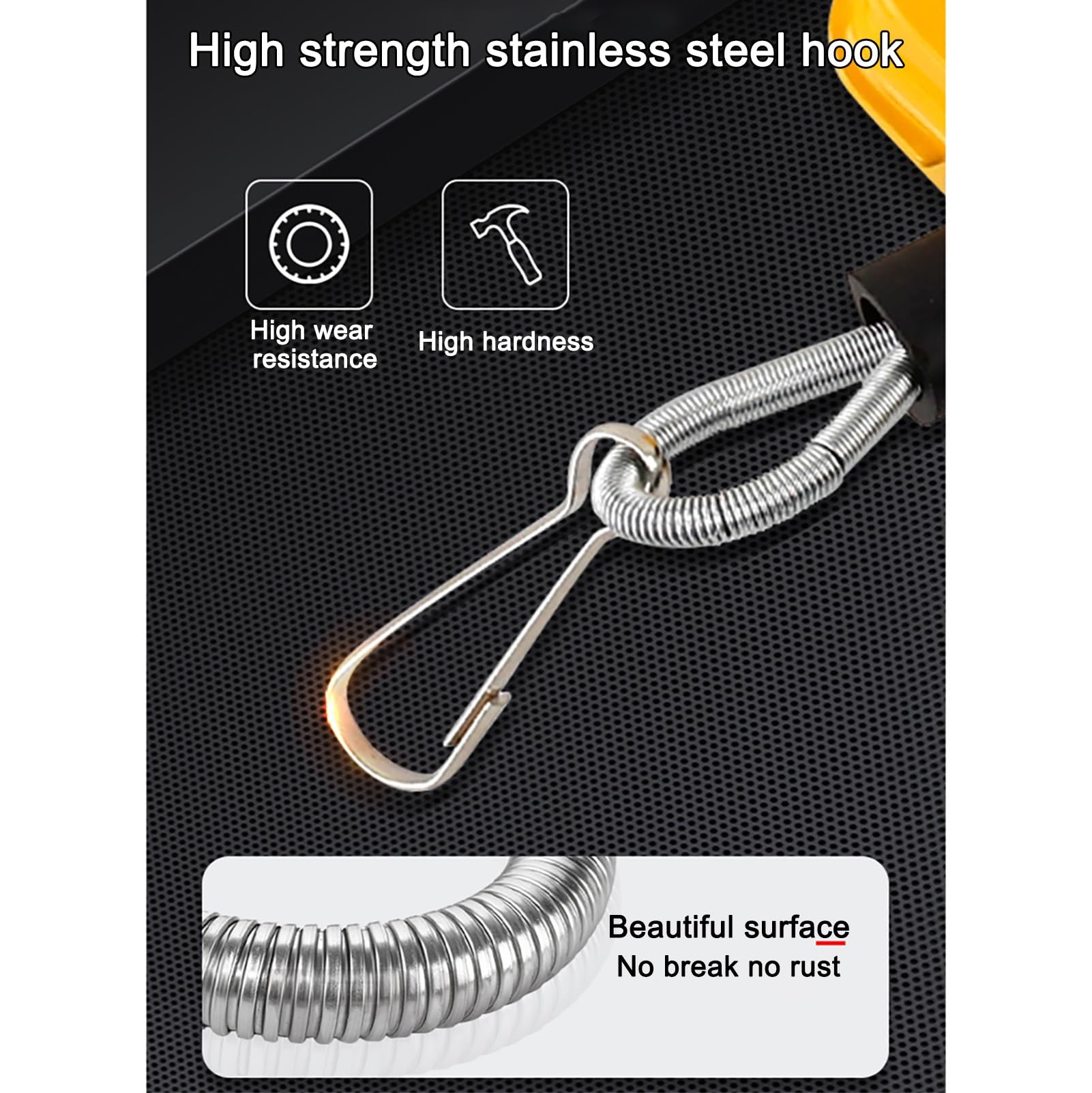 Bilanciatore a molla retrattile Uxcell portautensili 1.1-3.3lbs con accessorio di montaggio 1420 Bilanciatore a molla retrattile Uxcell portautensili 1.1-3.3lbs con accessorio di montaggio 1420