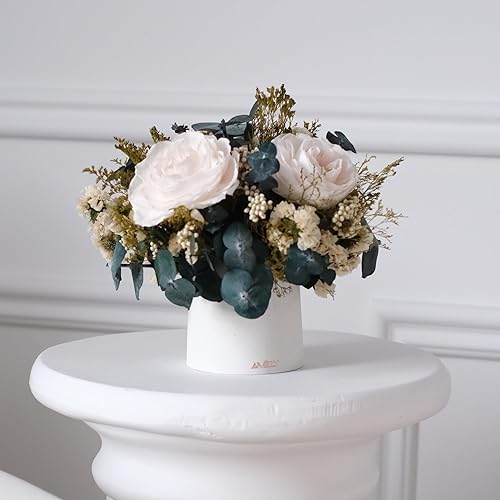 Miniatura 7 de Amely Rosa preservada, rosa real, flores preservadas, rosa real en florero, rosas eternas, ramo de flores, decoración interior, rosas duran un año,