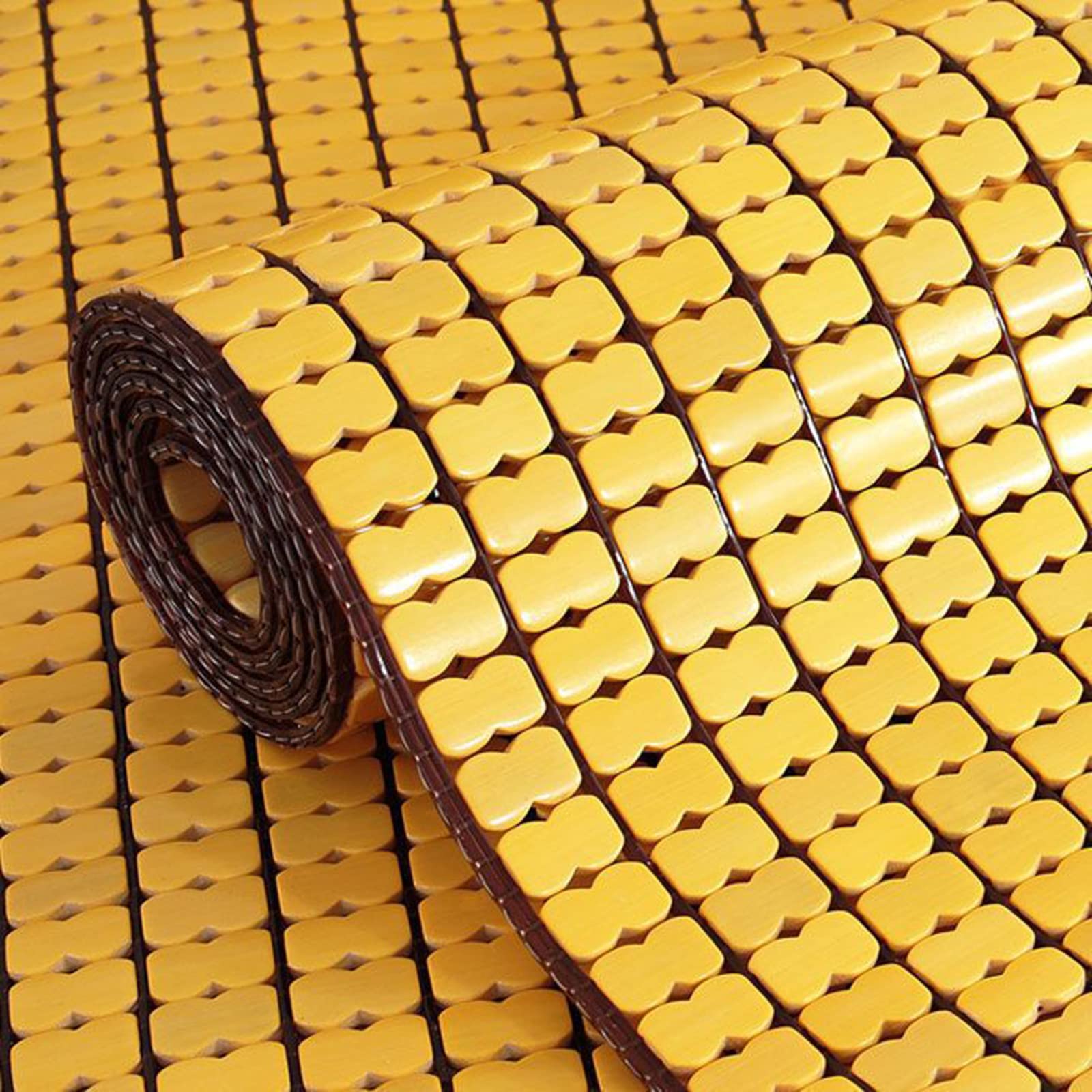 Colchonetas de enfriamiento de Verano, colchoneta de bambú, colchoneta de Cama de enfriamiento, colchón Mahjong Plegable, Cama de enfriamiento de Almohadilla Fresca, Ropa de Cama de Verano,
