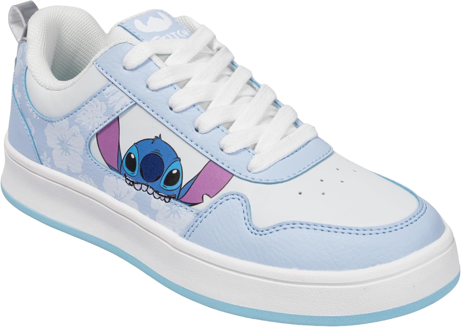 Disney Lilo and Stitch Sneakers – Adult Casual Lace Up Fashion Comfort Walking Shoes Character Athletic Lifestyle Footwear