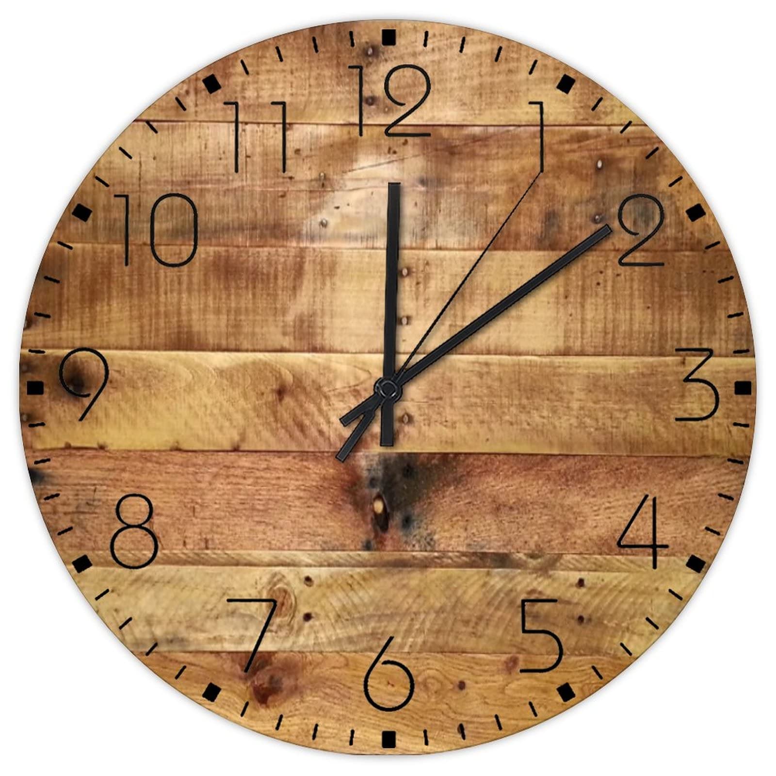 Horloge murale sans bruit sommeil réparateur sans tic-tac chambre bébé enfant