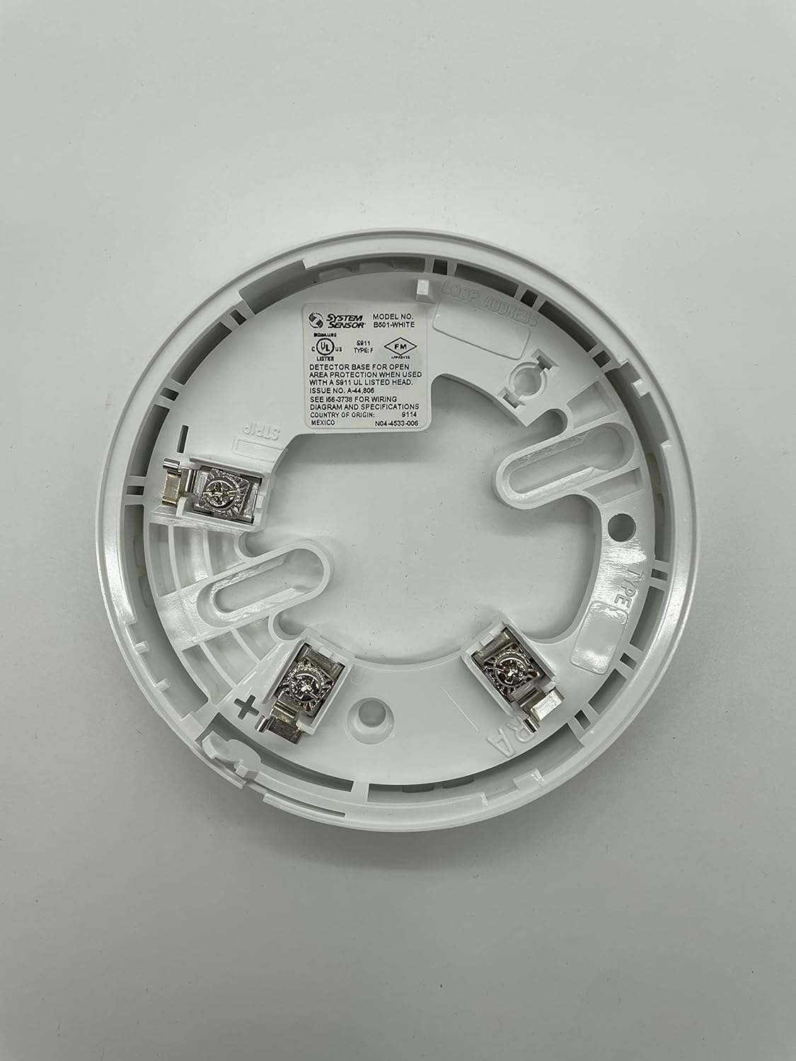 System Sensor B501-WHITE-BP