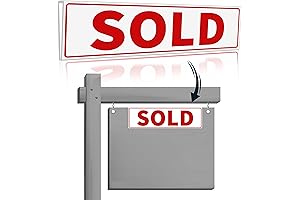 1PC - Sold Real Estate Sign Riders Sleeves: Double-Sided Protection for Your Sold Signs
