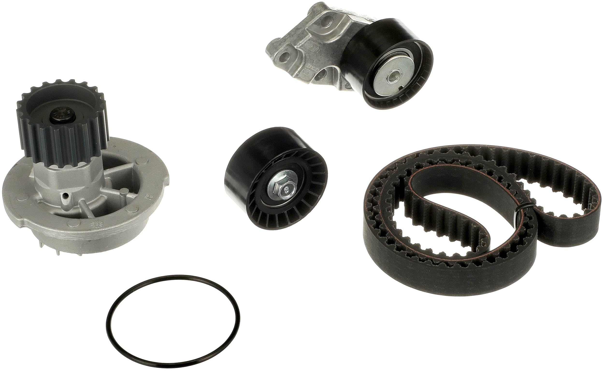 GATES KP15419XS-2 Bomba de agua + kit de correa de distribución Número de dientes: 127 25 mm con bomba de agua Compatible con CHEVROLET Aveo/Kalos Hatchback T250, T255 CRUZE J300 LACETTI J200
