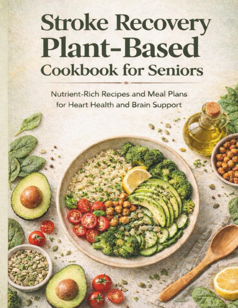 Stroke Recovery Plant-Based Cookbook for Seniors: Nutrient-Rich Recipes and Meal Plans for Heart Health and Brain Support