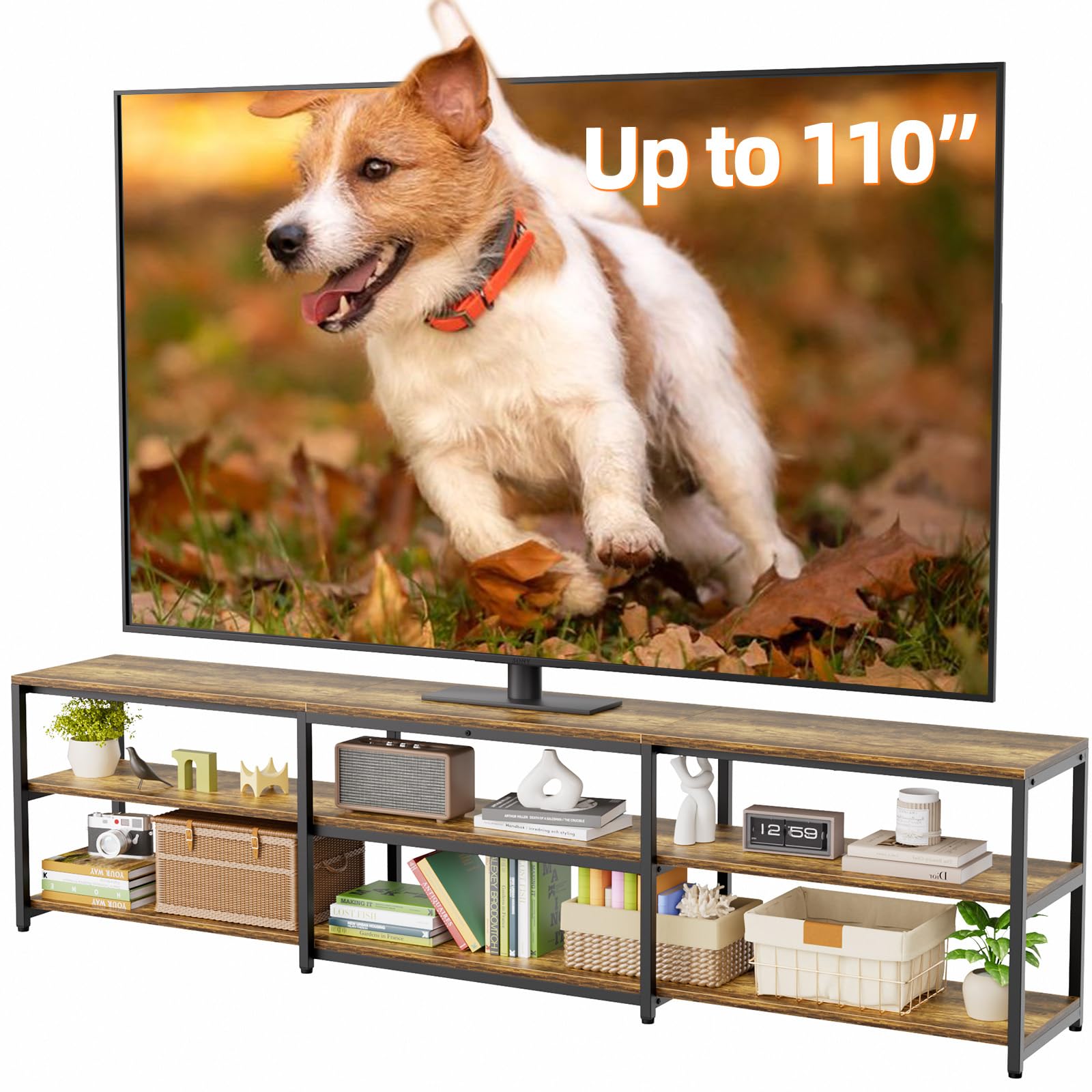 Amazon｜Aquzee 100インチ テレビスタンド 特大98インチ幅