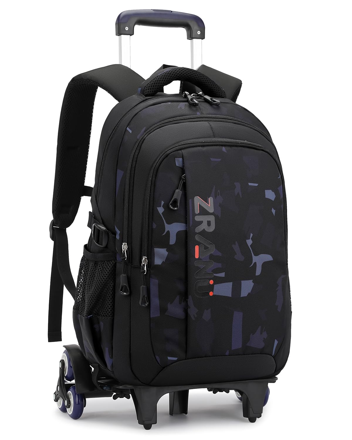 Amythe Mochila con Ruedas Niños Mochilas Escolares Trolley para Adolescentes 10 12-24 años, Carro para Mochilas 6 Ruedas, Mochila de Viaje Gran Capacidad y Resistente al Agua