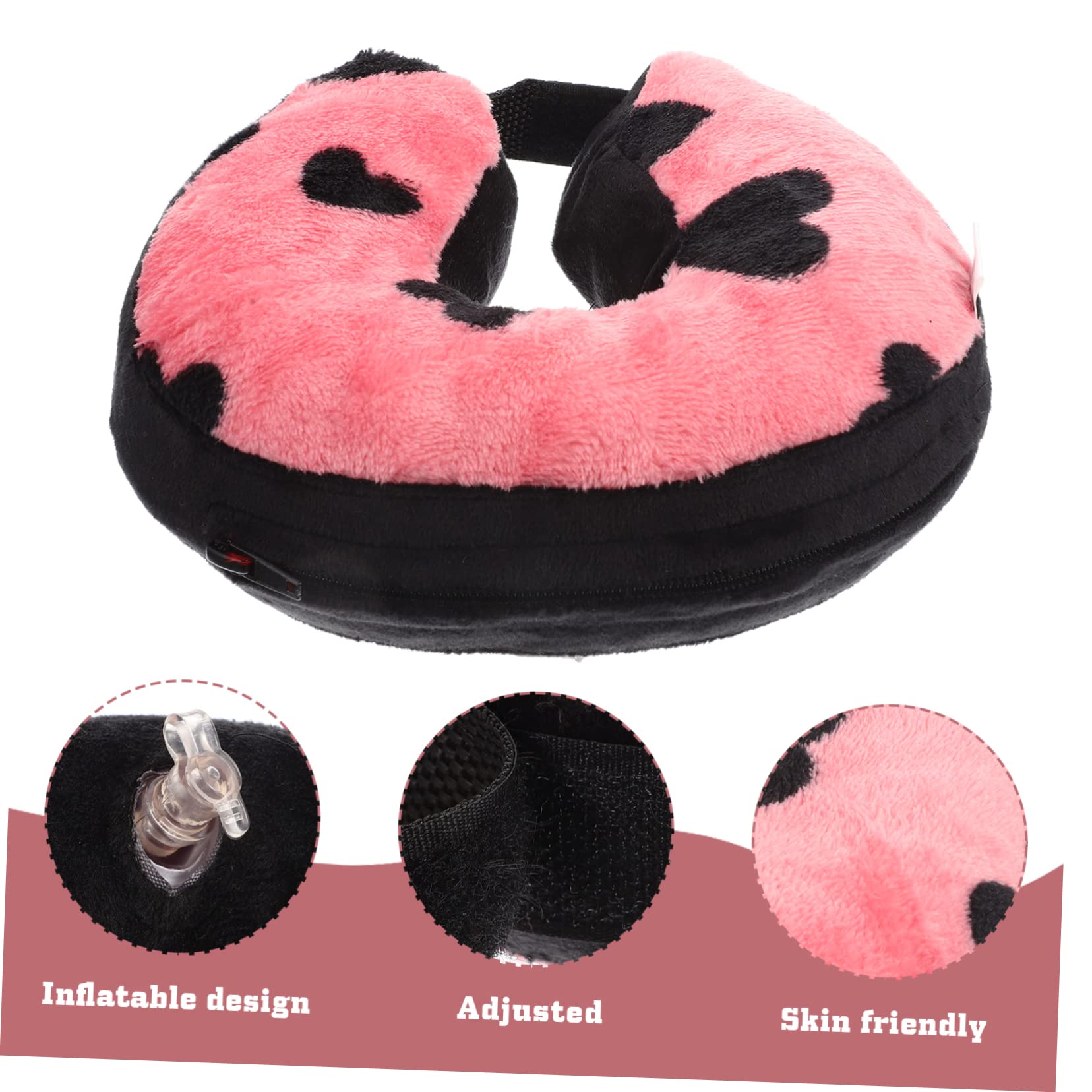 FOMIYES 4piezas Collar De Inflable para Gatos y Collar Protector para y De Usar para Lesiones y Cirugías Previene Arañazos y Molestias