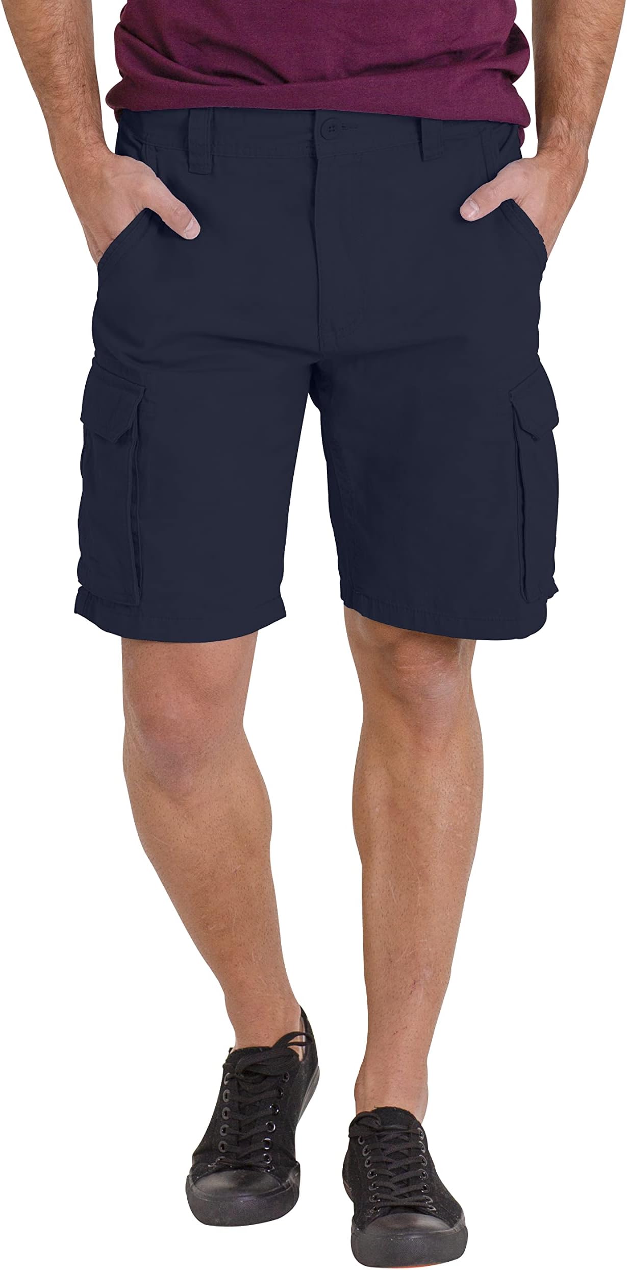 westAceMens Cargo Combat Shorts 100% Coton 6 Pockets Chino Summer Work Safety Essential Half Pants All Waist 32-44