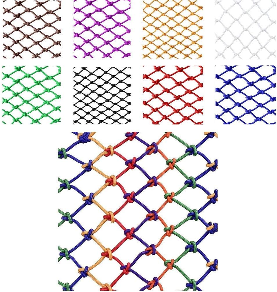 Fence Net Protective Net, Child Protection Net Safety Net Rope Net Children's Shatter Resistant Safety Net Decoration Net Outdoor Balcony Simple Creative Stairs Balcony Window Fence Ne/1*1