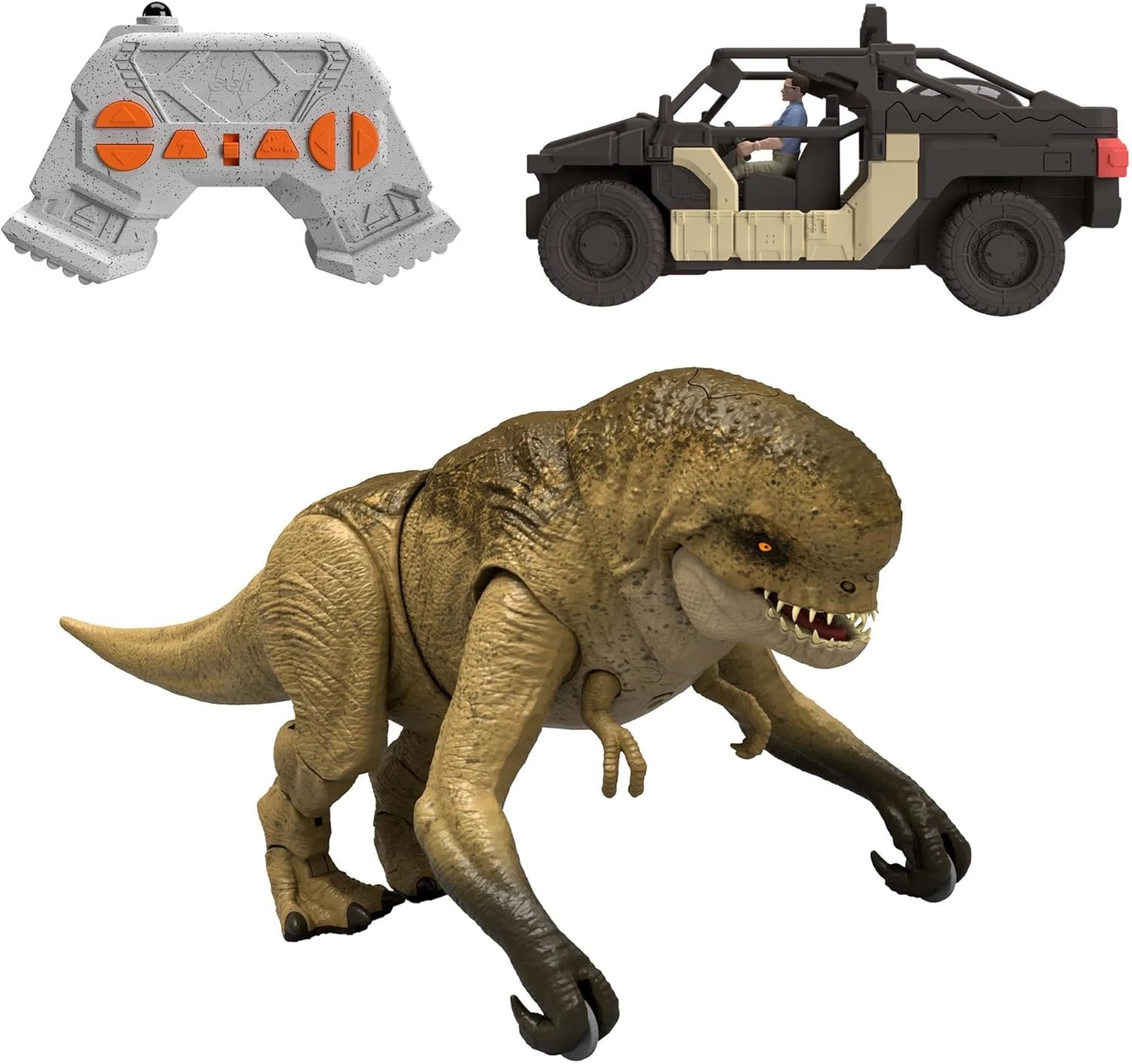 Jurassic Rebirth Track 'N Chomp Distortus Rex