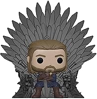Vista 1 de Funko POP Deluxe: Juego de Tronos - Ned Stark en Trono, Multicolor