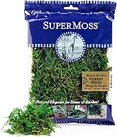 Vista 1 de SuperMoss (25320) Musgo de bosque preservado, fresco y verde, 2 oz