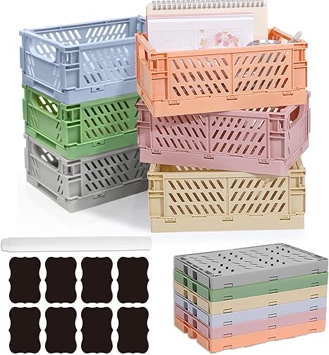 Collapsible & Stackable Storage Crates