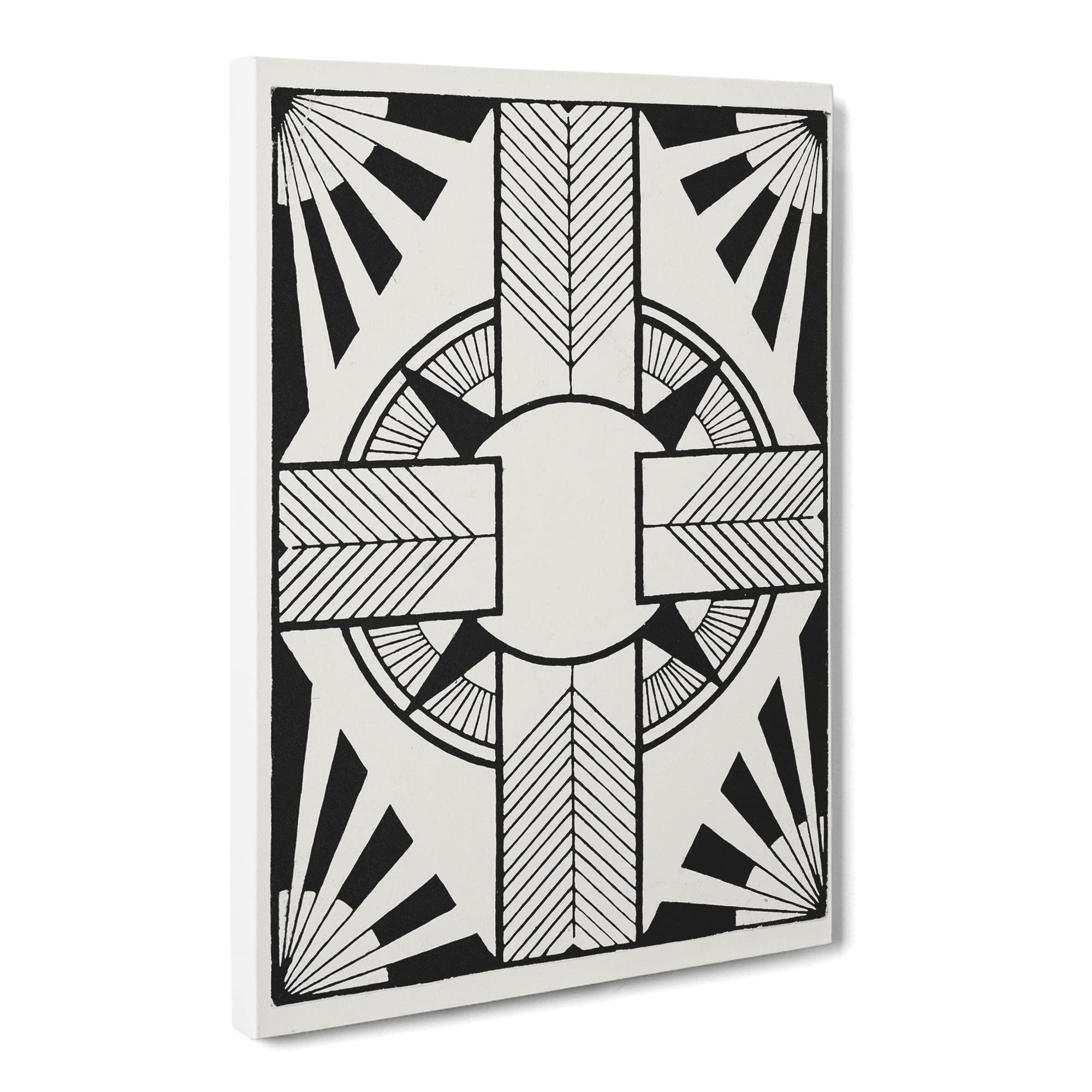 Ornament Vol.1 By Samuel De Mesquita Canvas Print, Mixed, 25L x 50W cm