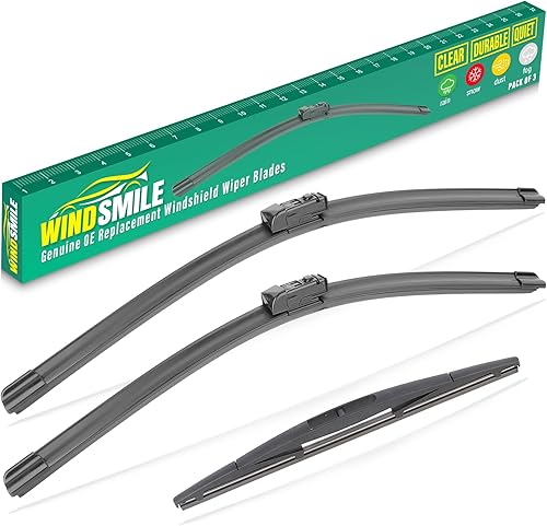 Vista 44 de 26" 22" 11" Limpiaparabrisas de repuesto para Ford Explorer 2011 2012 2013 2014 2015 2016 2017 2018 2019 2020 2021 2022 2023 2024 Juego