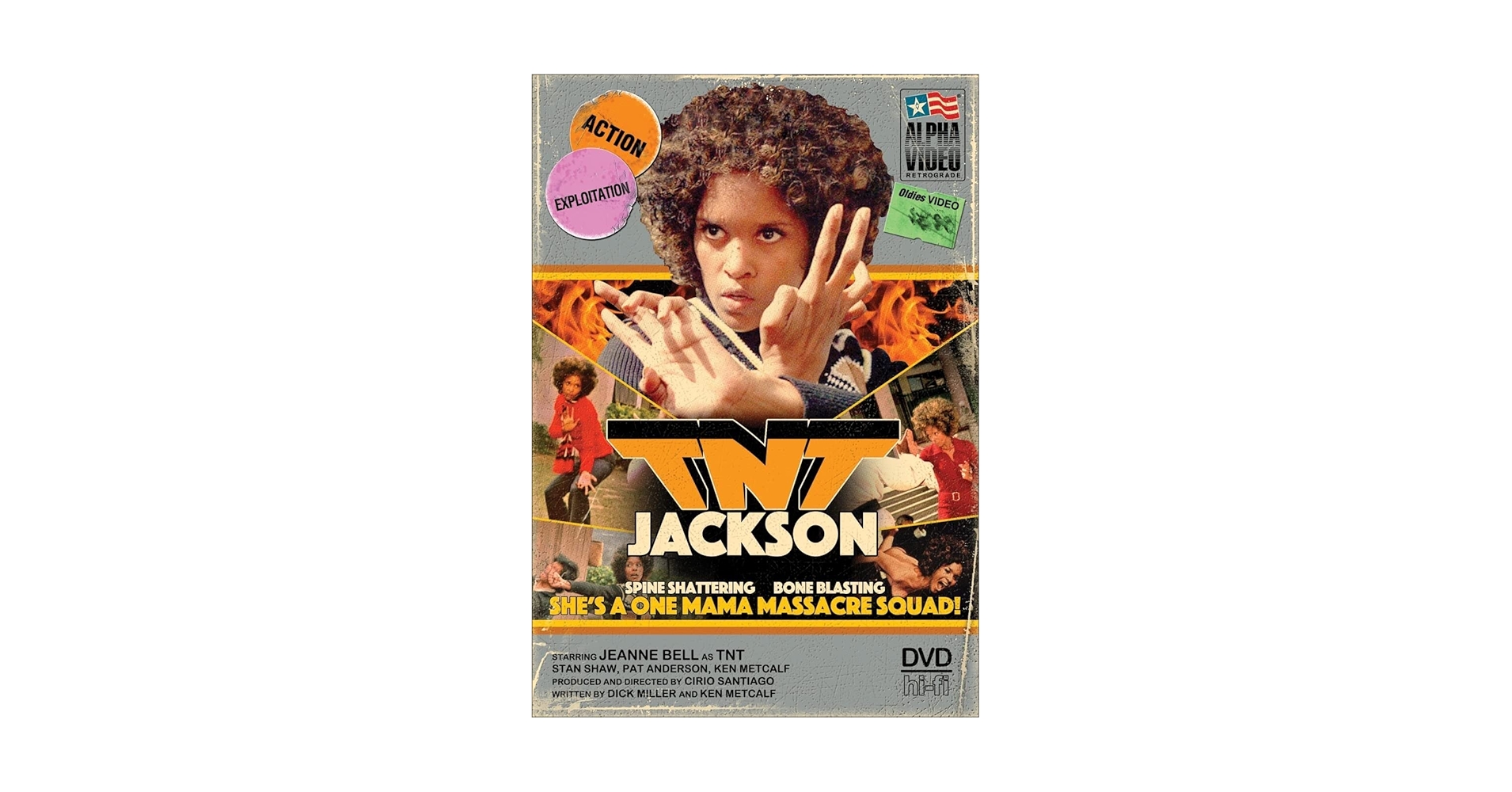Amazon.com: TNT Jackson (Retro Cover Art) [DVD] : Cirio H