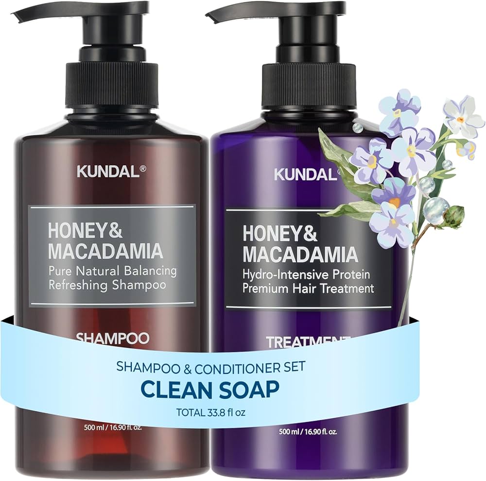 シャンプー shng Amazon.com : KUNDAL Korean Shampoo and Conditioner Set – [Clean