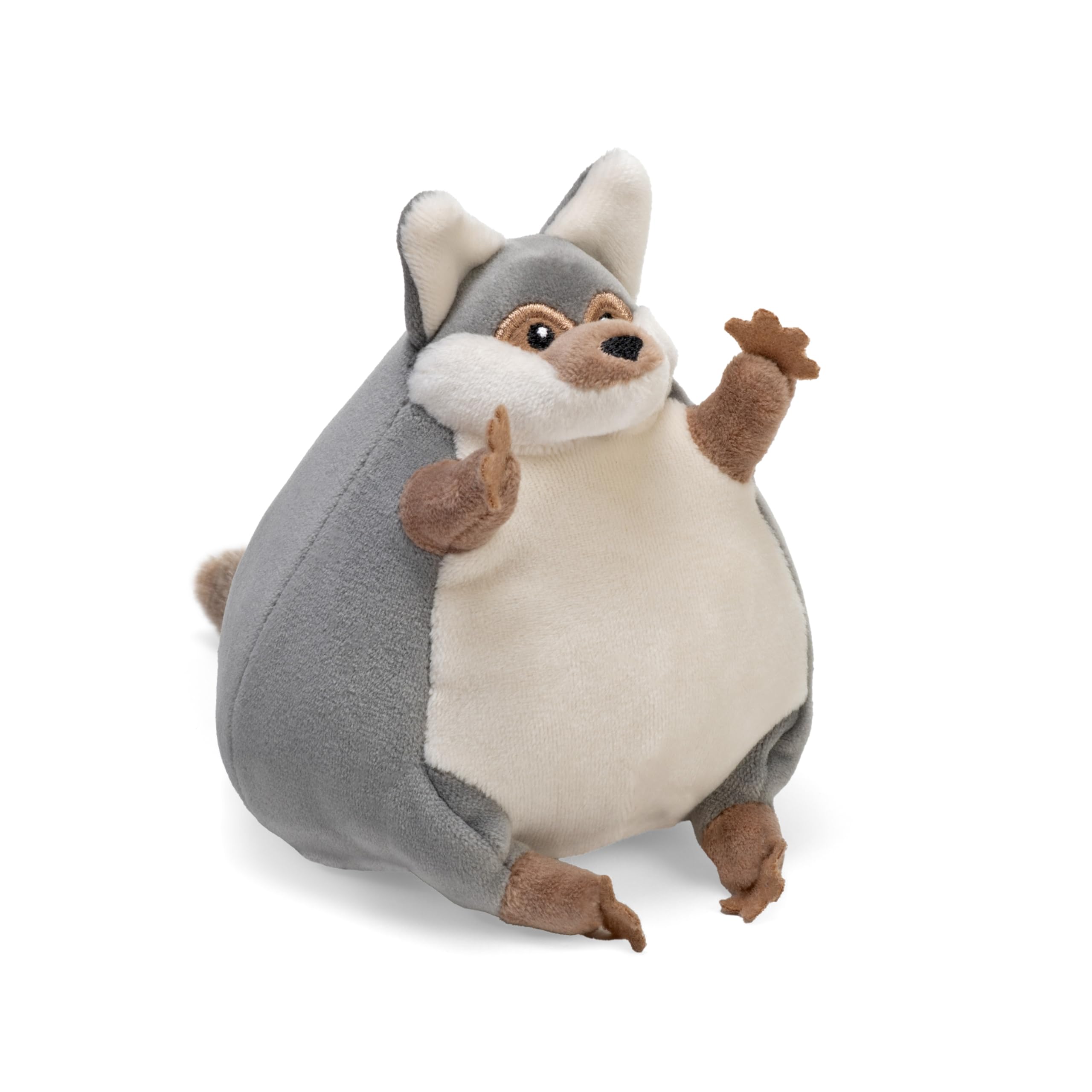 Wild Republic Flipkins Wolf, Stuffed Animal, 5 Inches, Plush Toy, Fill is Spun Recycled Water Bottles