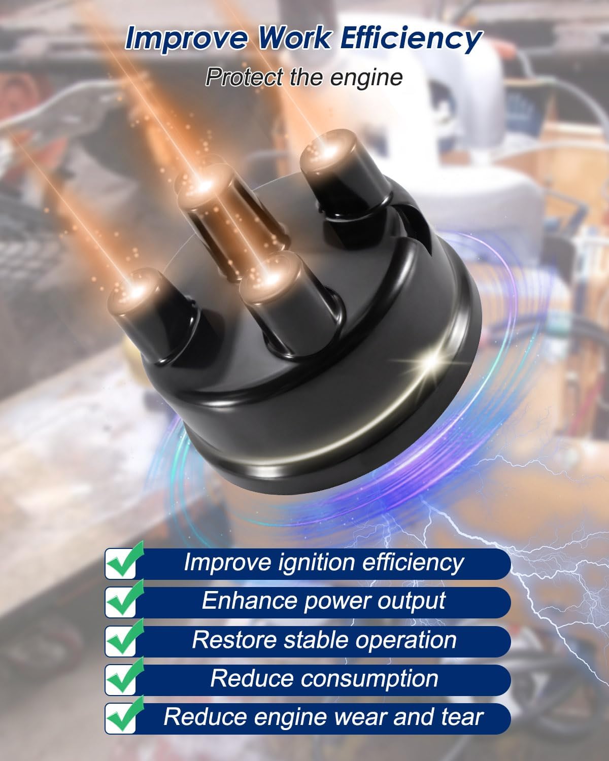 Basic Ignition Tune Up Kit Replaces ABC310 IGW30280S Fit for Wisconsin