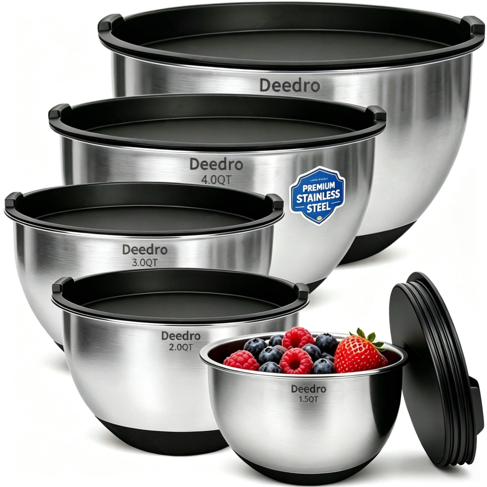 Deedro Premium Mixing Bowls