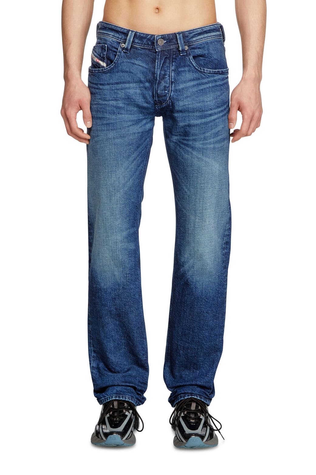 Diesel Men's Blue - Regular Jeans Low Waist 1985 Larkee - Jeans - Man Size 32