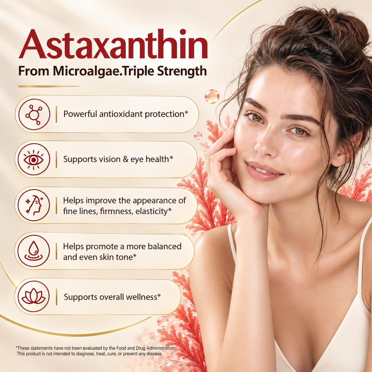 Astaxanthin 24mg Supplement, 180 Softgels, 6 Month Supply — Amazon image 2