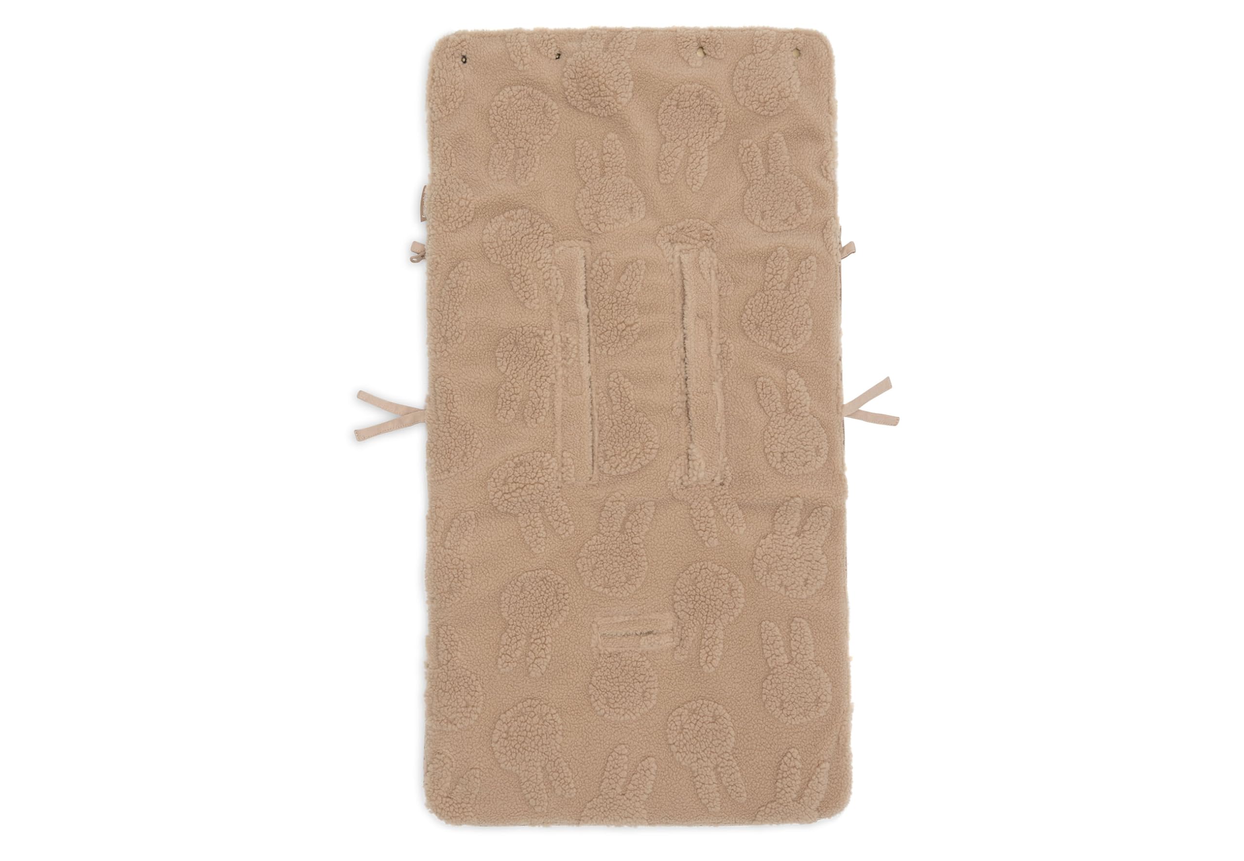 Jollein Voetenzak Groep 0 3/5 Punts Gordel Miffy Jacquard Teddy | Bis | De Gele Flamingo