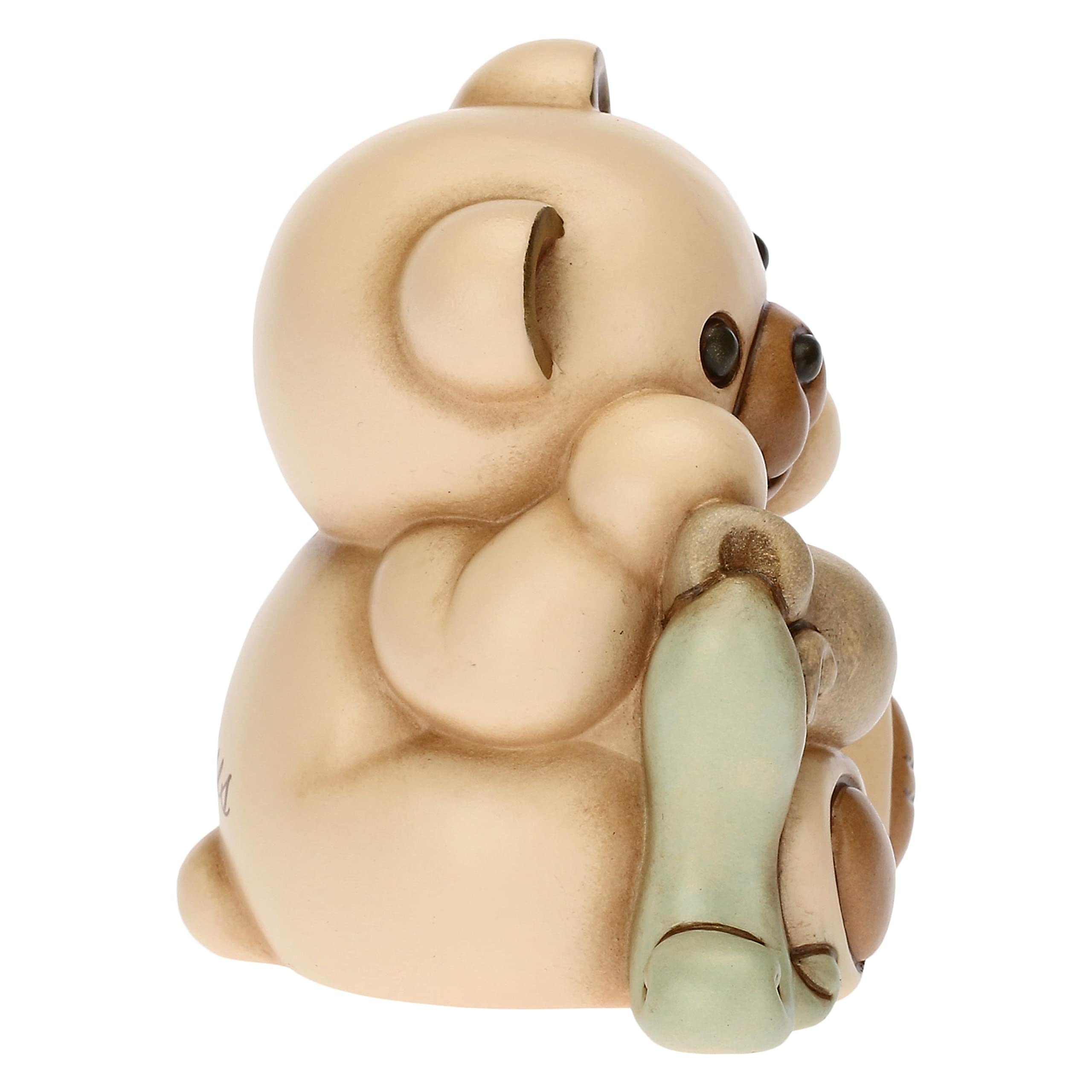 THUN - Icona Acquario, Zodiaco - Teddy Stars - Icone - Ceramica Dipinta a Mano - 6,5x5,5x7,3 cm h