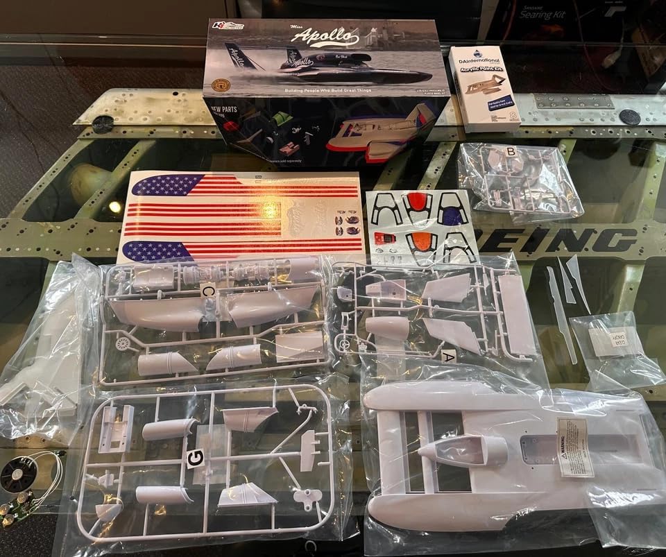 2025- New 1/25th Scale Miss Apollo Mechanical Unlimtd Hydroplane Boat Model kit image 4