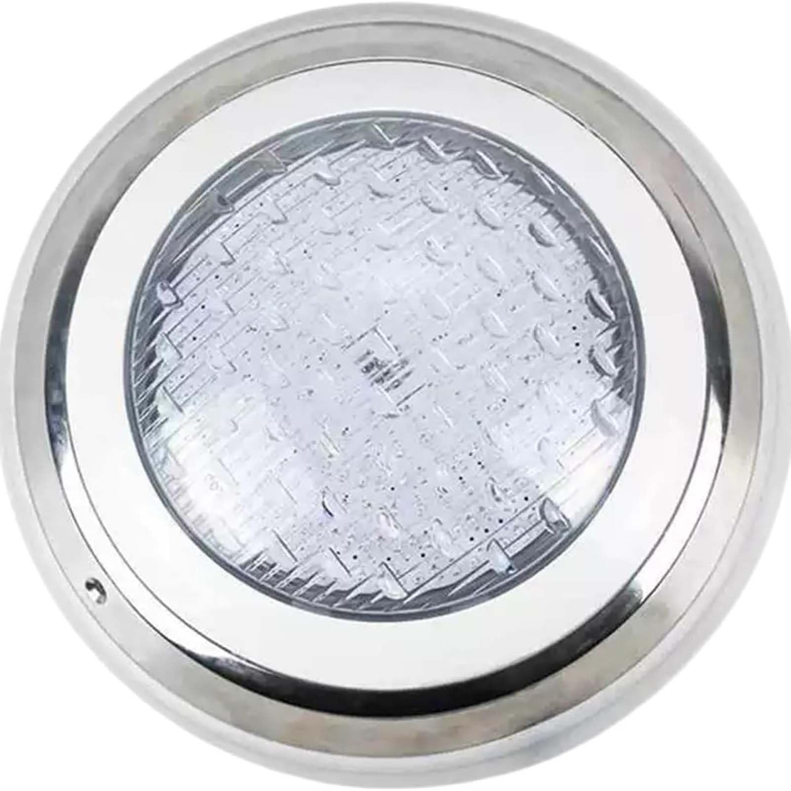 Faro Subacqueo A LED Ad Anello per Fontane, Illuminazione per Piscine in Acciaio Inossidabile con Grado di Protezione IP68, Luce Subacquea da Incasso A 12 V CA(RGB,24w)
